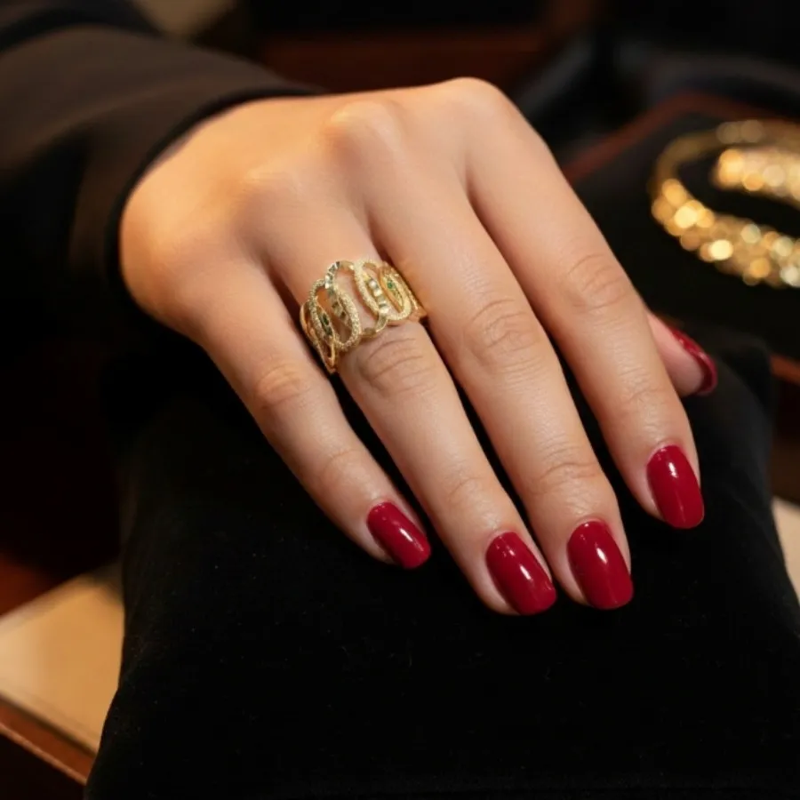 انگشتر طلاروس