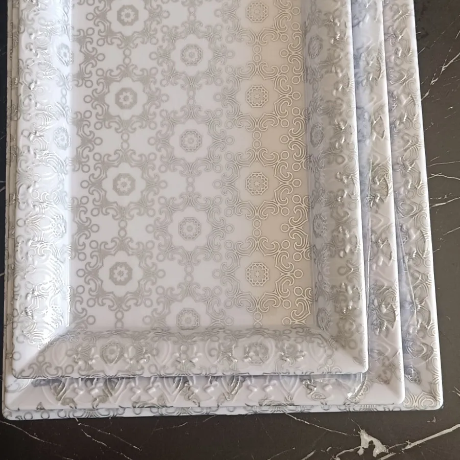 سینی نقره کوبی ملامین نو