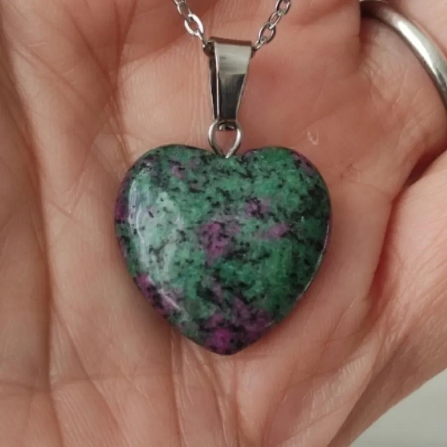 گردنبند زیبای سنگ(قلب)