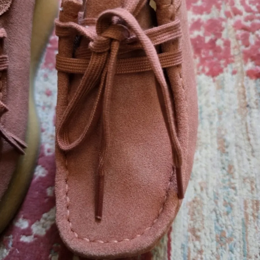 کفش کلارکس صورتی