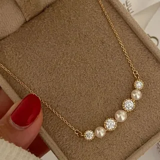 گردنبند نگین مروارید