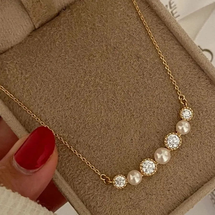 گردنبند نگین مروارید