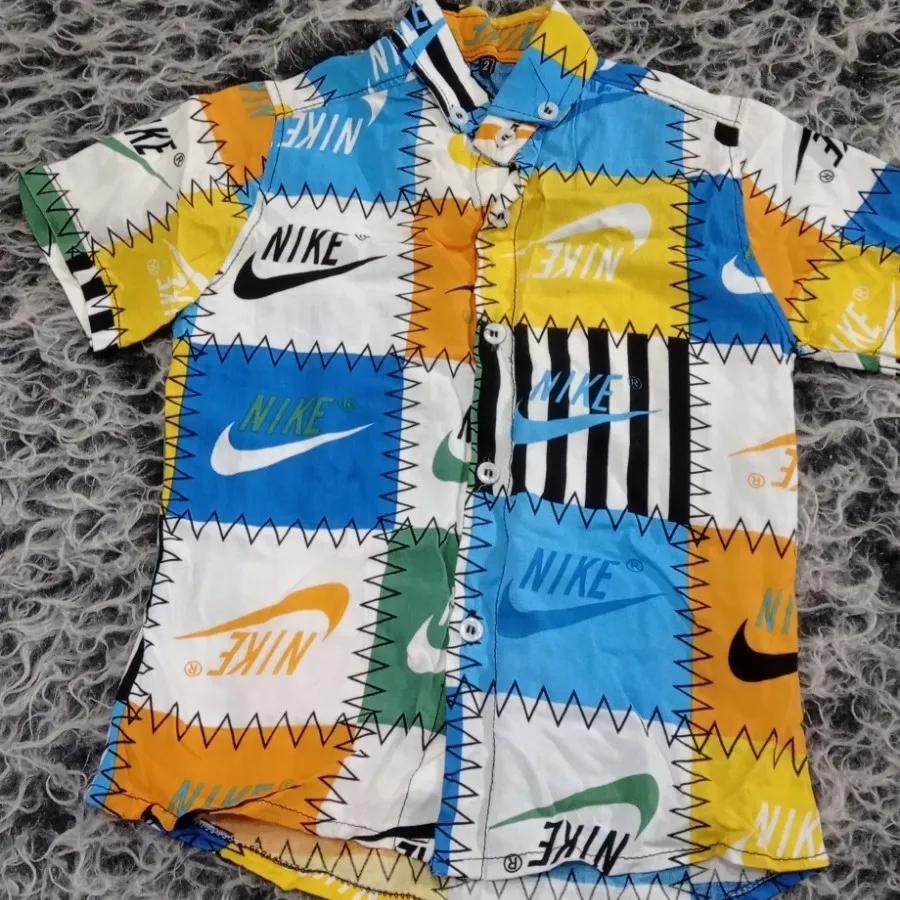 پیراهن نخی بچگونه