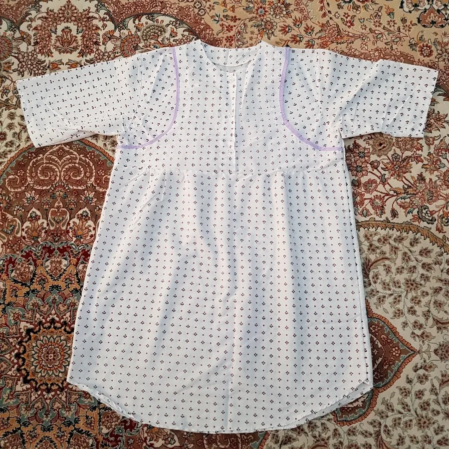 پیراهن نخی شیردهی