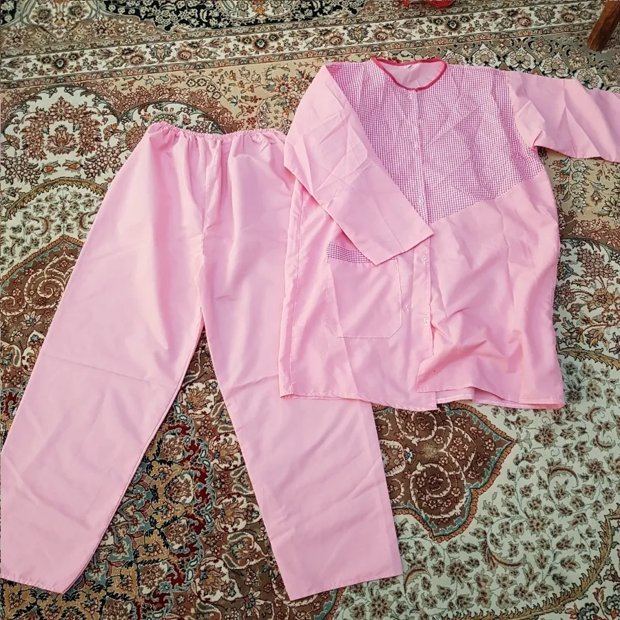 ست پیراهن نخی پیرهن شلوار