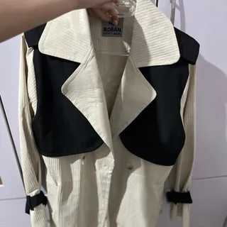 ترنچ کت بلند دخترانه