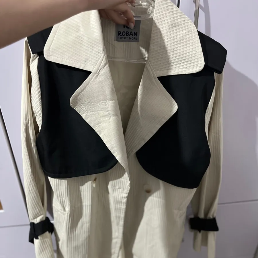 ترنچ کت بلند دخترانه