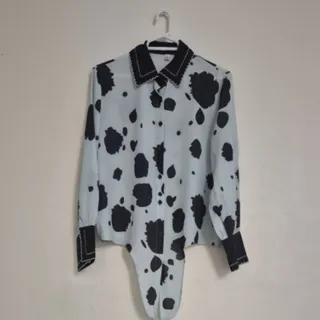 شومیز مجلسی طرح دار