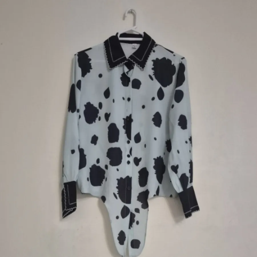 شومیز مجلسی طرح دار