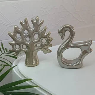 دو عدد مجسمه دکوری زیبا