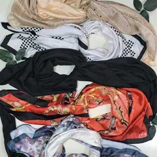 روسری ساتن ابریشمی