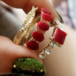 ست 3تایی انگشتر