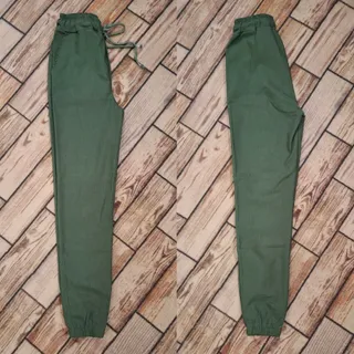 شلوار اسلش سبز یشمی