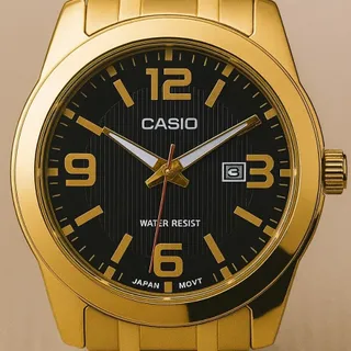 ساعت مچی مردانه کاسیو طلا