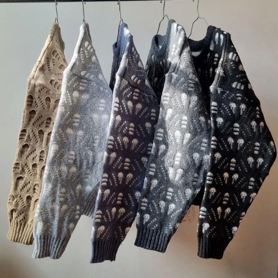 بلوز بافت ژاپدار ضخیم