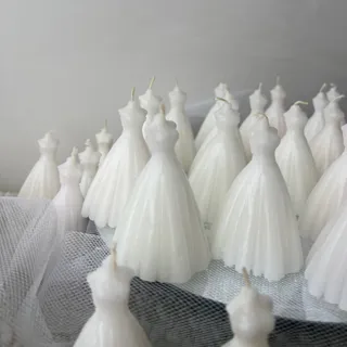 گیفت شمع عروس 40 عدد