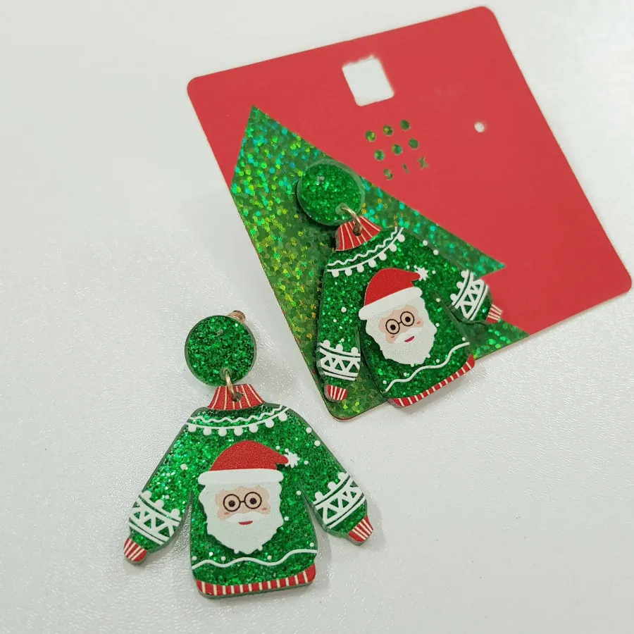 گوشواره کریسمسی بابانویل