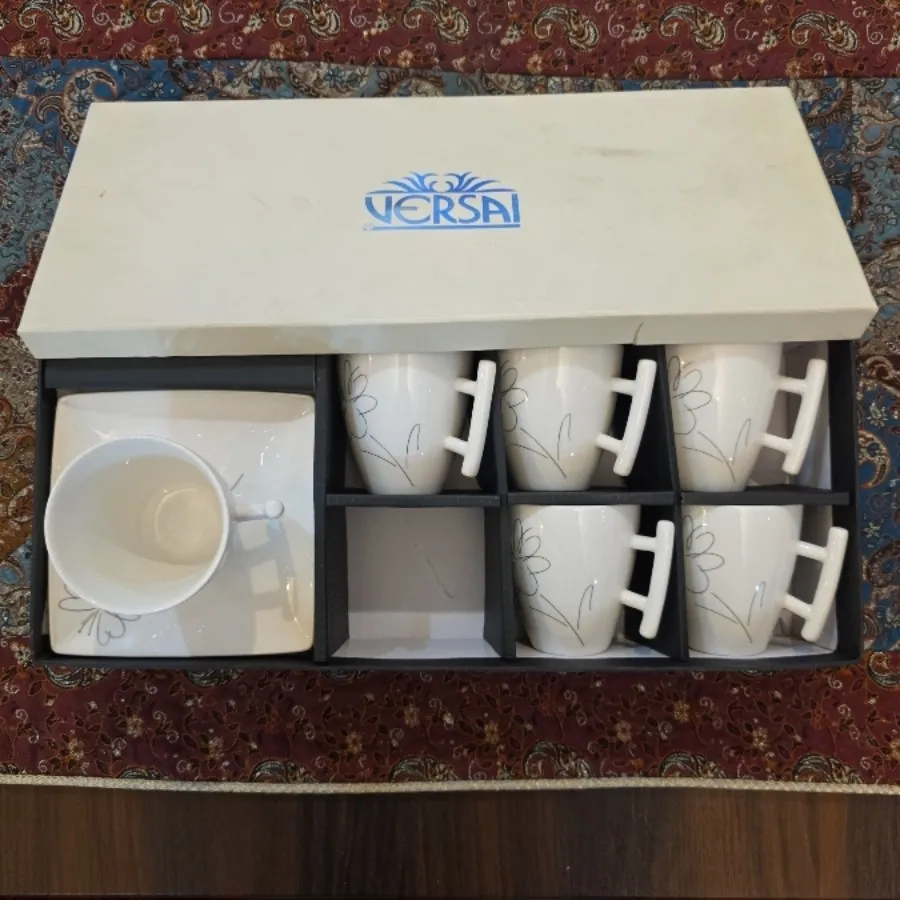 فنجان نعلبکی چینی ورسای