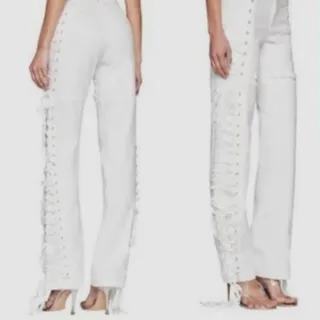 شلوار سفید کایلی جنر Roca