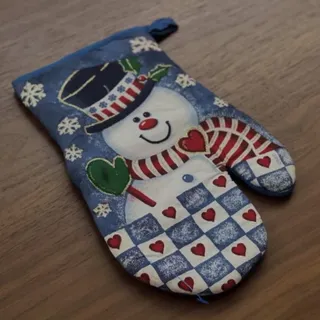 دستکش فر آدم برفی