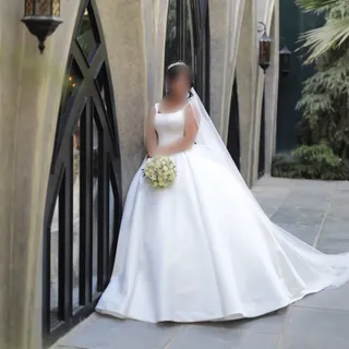 لباس عروس ساتن
