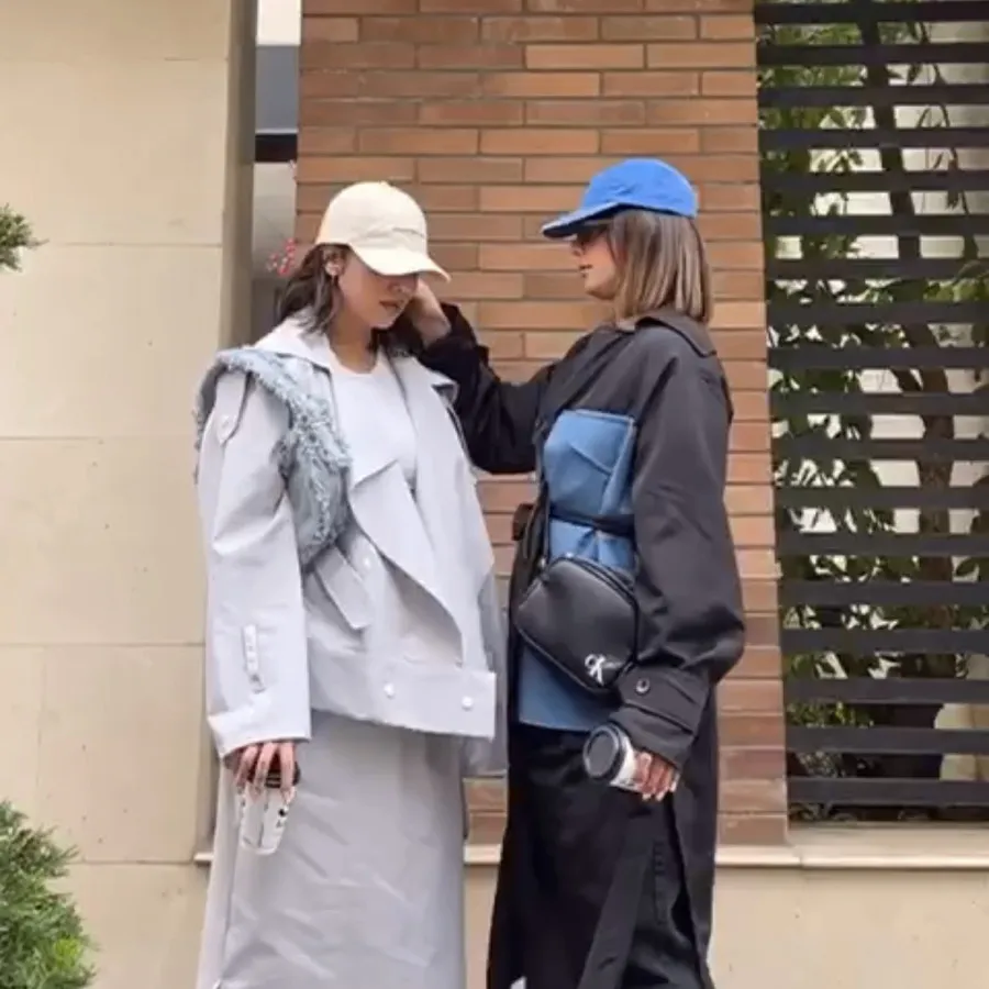 ترنچ کت مشکی