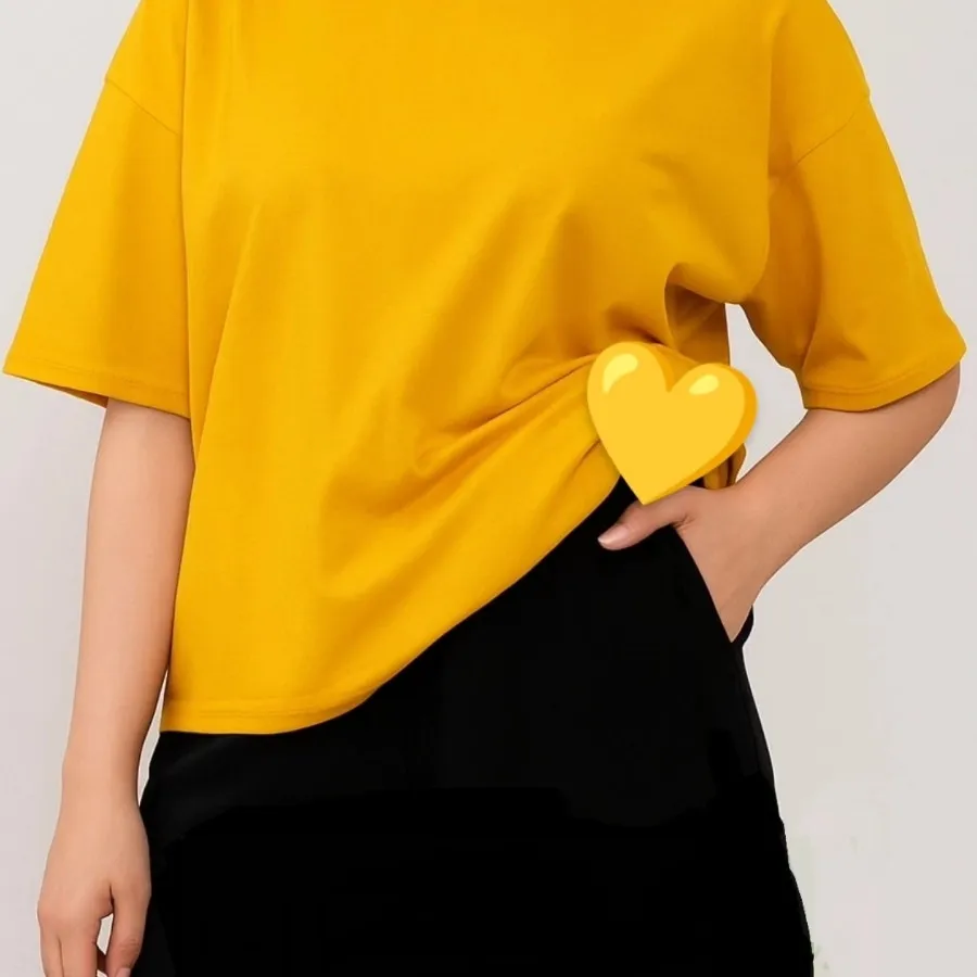 ست تیشرت کراپ و شرتک