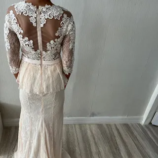 لباس مجلسی دانتل ترک