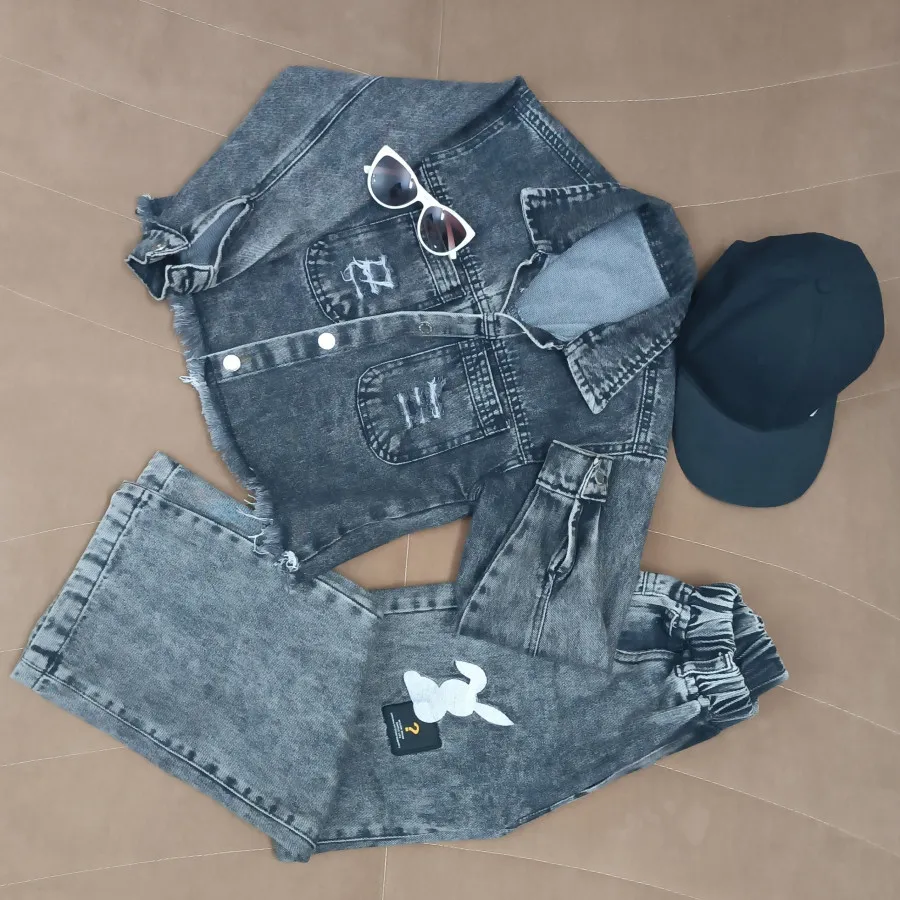 کت و شلوار جین