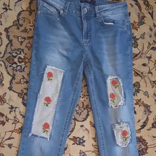 شلوار جین دخترانه