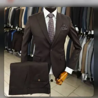 کت و شلوار مردانه قهوه ای