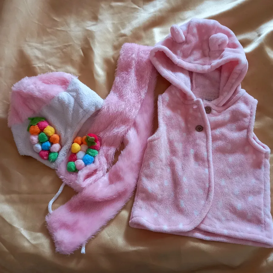 سوییشرت و شال وکلاه کودک