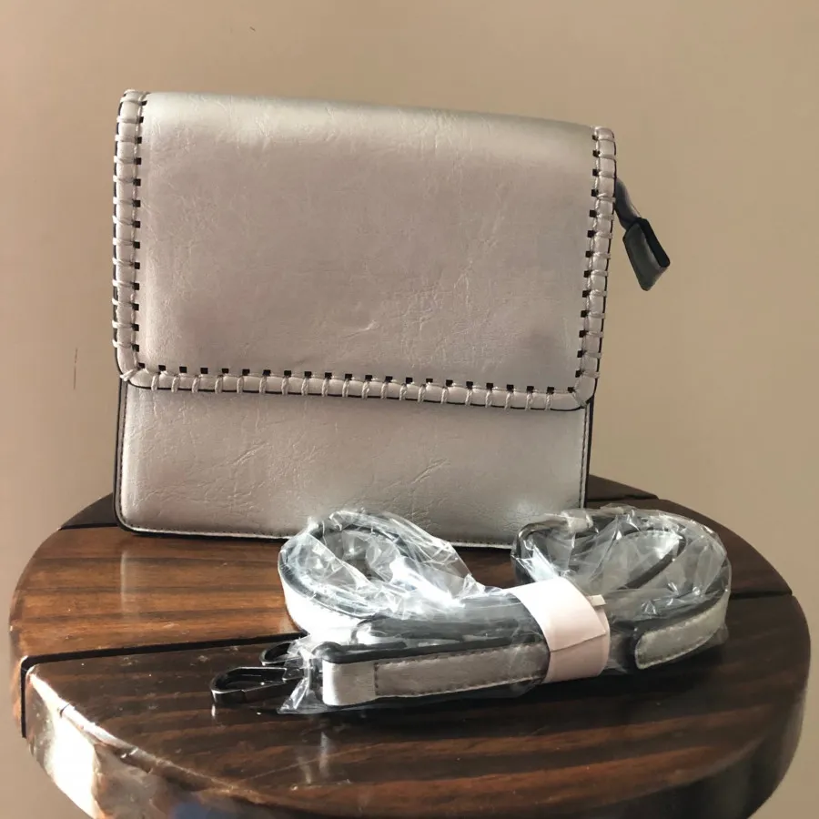 کیف مجلسی نقره ای وارداتی