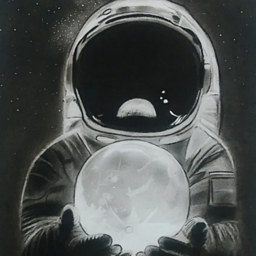 سیاه قلم تابلو