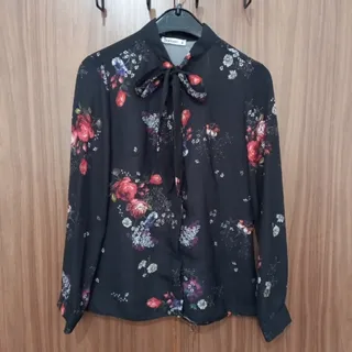 شومیز گلدار