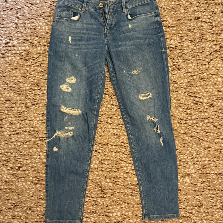 شلوار لی زاپدار LC