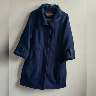 پالتو سرمه ای زنانه