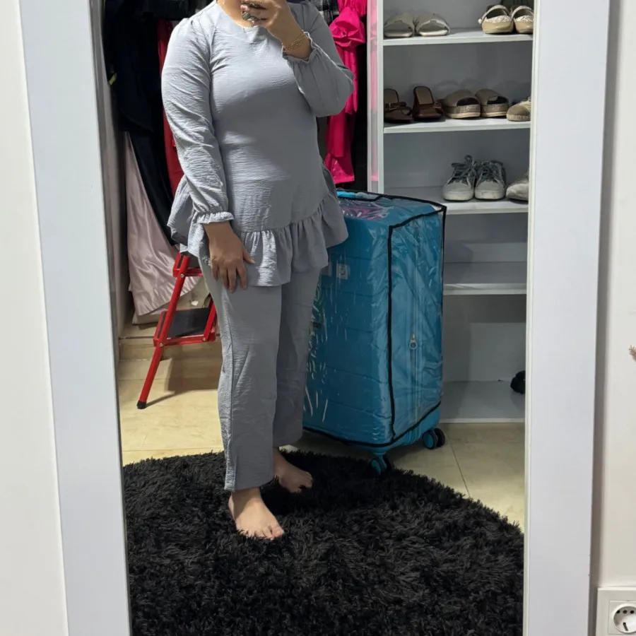 ست شومیز شلوار ابروبادی