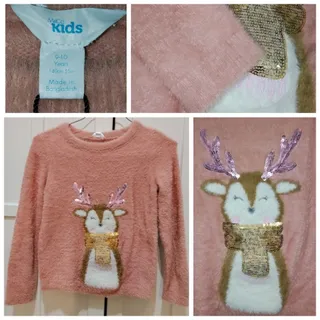 پلیور موهر بچگانه 8-10سال