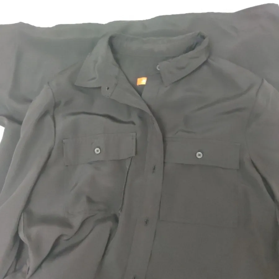 پیراهن یقه شومیزی با کمر