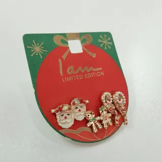 پک گوشواره گلگوش کریسمسی