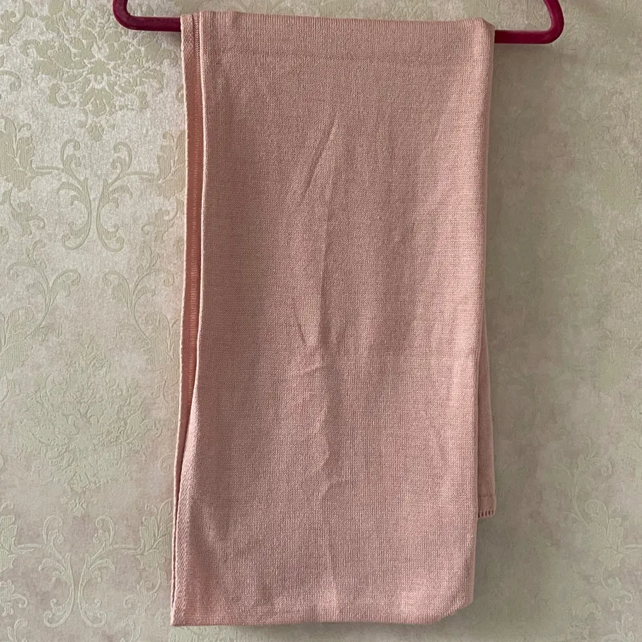 شال بافت صورتی