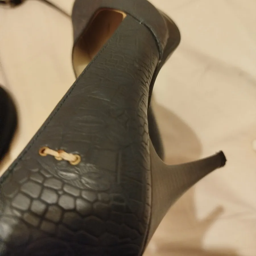 پاشنه 13 سانت بوفالو سفید