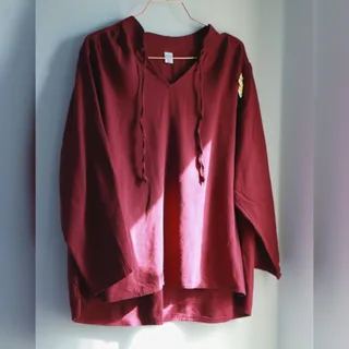 شومیز زرشکی oldnavy