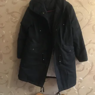 کاپشن زخیم مشکی خارجی