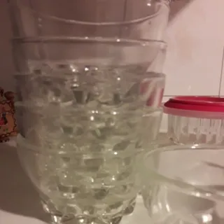6عدد کاسه بلور