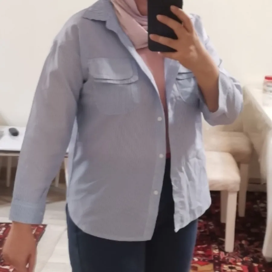 شومیز راه راه مدل دارجیب