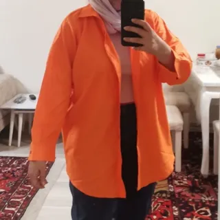 شومیز نارنجی پرتقال