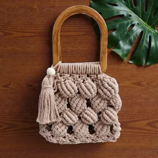 کیف دستی زنانه مکرومه