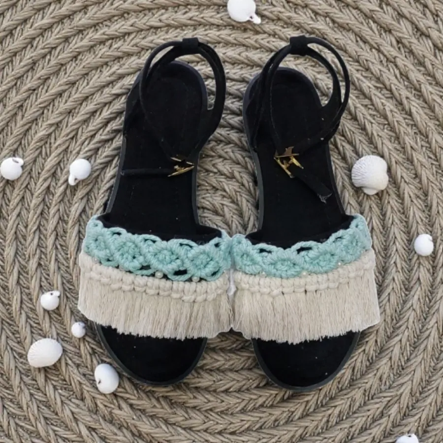 صندل زنانه تخت رکابدار